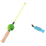 OurPet's Go Fish Cat Fishing Pole Toy with Catnip Fish Teaser and Rod Interac...
