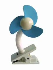 Stroller Clip-On Fan (Blue)