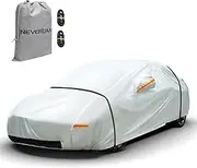 Neverland Car Cover Compatible with Tesla Model Y 2017-2025, Outdoor Waterproof 300D Heavy Duty All-Weather Protection Full Model Y Car Cover with Ventilated Mesh Charging Port Storage Bag