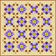 MORNING Series - 63" x 63" - Quilt-Addicts Pre-cut Patchwork Quilt Kit Double`