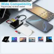 Multifunctional 6 in 1 Militarys Smartests Card Reader USB Adapter for CACs SIMs