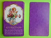 ROMANCE ANGEL TAROT ORACLE 40-CARDS GOLD GILDED EDGES
