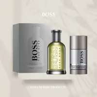 在飛比找蝦皮購物優惠-HUGO BOSS 自信男性 淡香水 二入禮盒 (100ml