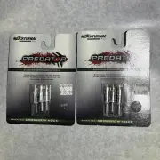 2 Packages Of Nocturnal Green Lighted Nocks, Size 1 Archery Nocks