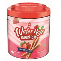 在飛比找ETMall東森購物網優惠-【義美】威化卷(香甜草莓)500g