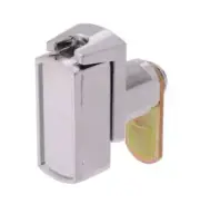 PADLOCK Cam Lock - Chrome Locker Safe Padlocking