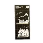 8 PCS Mini Double Sided Pattern Metal Magnetic Bookmark Student Stationery School Office Supplies(Obituary Everyday 1)