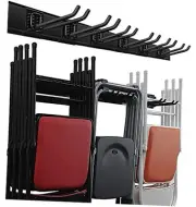 Garage Storage Organization Wall Mount, Garden Tool Rack 6Hooks+3Panels
