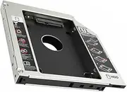QUMIIRITY Laptop Tray Mounting Bracket 2.5'' Bay 3 Aluminum Alloy for Heat Dissipation