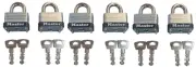 2-PACK Master Lock 1-1/2 in. Warded Padlock Body KAA