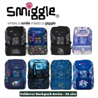 在飛比找蝦皮商城精選優惠-Smiggle Foldover XL 尺寸兒童背包書包