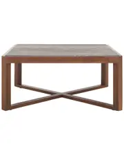 Safavieh Couture Bernardi Marble Top Coffee Table
