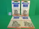 Mustad All Around Live Bait Hooks, Size 2, #94151, 4 Packs, 40 Total Hooks (New)