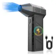 Powerful Compressed Air Duster-Adjustable 130000RPM -Reusable No Canned Air8590