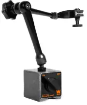Magnetic Base for Dial Indicators, Three Segment, Industrial Strength with Quick