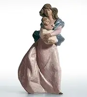Lladro Life's Small Wonders 12296 Grers Matt Mother and Child