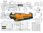 Model Airplane Plans (UC): Cassutt Special 29" Scale Race for .35 (Frank Beatty)