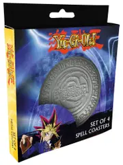 Yu-Gi-Oh! Set of 4 Embossed Metal Coasters