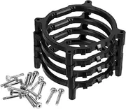HOMSFOU 1 Set Radiator Bracket CPU Bracket CPU Cooler Bracket Gaming Bracket Coolers Laptop Cooler Mounting Bracket Cooler Fan CPU Cooler Holder Cooling Brackets CPU Fan Support Abs Black