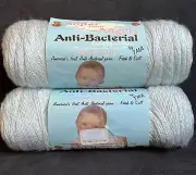 (2) TMA Softer Than Angels Anti-Bacterial Baby Sport Yarn CANDY KISSES Q5-011