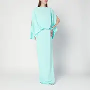 [Taller Marmo] La Maddalena aqua blue dress 44 IT Light blue