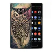 Skins Decal Wrap for Samsung Note 9 - Tribal Abstract Owl