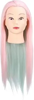 Mannequin Head Braiding Practice Hair Cutting Styling for Beauty School Students (High temperature wire 2)