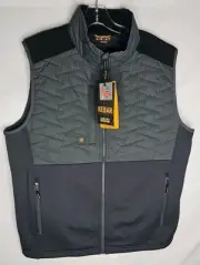Ariat Rebar Cloud 9 Insulated Work Vest Mens Medium Grey NWT NEW