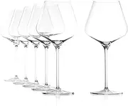 Stölzle Lausitz Burgundy Red Wine Glasses Quatrophil 708 ml I Red Wine Glasses Set of 6 I Elegant Crystal Glass I Wine Glasses Dishwasher Safe I Red Wine Glasses Set Shatterproof I Excellent Q