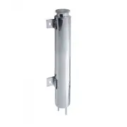 Radiator Overflow Tank Stainless Steel Polished 15" United Pacific A6129