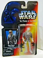 Star Wars Kenner "TPotF" Han Solo in Hoth Gear w/- Blaster & Assault Rifle 69587