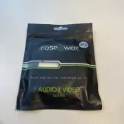 FosPower 2 RCA M/M Stereo Audio Cable 3 Ft