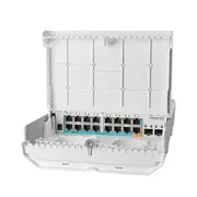 MikroTik CRS318-1Fi-15Fr-2S-OUT netPower 15FR Outdoor 800MHz 12x10Mbps