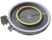 GENUINE OEM BAUMATIC COOKTOP LARGE DUAL CERAMIC HOT PLATE (FRONT LEFT) BA15SS