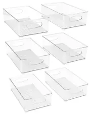 Sorbus Fridge 6pc Medium Bins