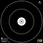 Maple Leaf Target Face NFAA Hunter 50 CM 25 Pack