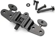 CATEYE Rear Rack Safety Light Bracket – Bike Light Mount for ViZ, Omni & Reflex Series, Fits 50–80mm Bolt Spacing, Snap System™ for Horizontal/Vertical Mounting, for Urban, Commuter, Touring Bicycles