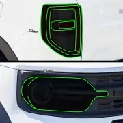 Fits Ford Bronco Sport 21-24 Tail Light Precut Smoked PPF Tint Headlight Film (for: Ford)
