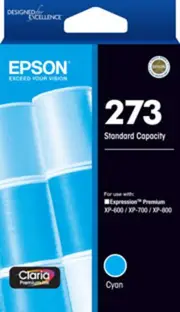 Epson 273 Cyan Ink Cartridge (Original)
