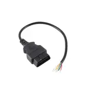 OBD2 16Pin Male/Female Plug Opening OBD Cable OBDII ODB2 16Pin OBD 2 Adaptor R