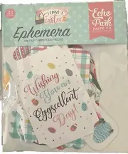 Echo Park Paper I LOVE EASTER Ephemera Pieces~NICE~Quick Ship!
