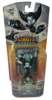 Skylanders Giants HEX SERIES 2 FIGURE Glow In The Dark New 2012 Activation