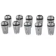 Ultra TIR 0.0002" Precision ER16 Collet Set INCH 10PC for CNC Engraving Machi...