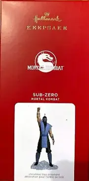 2021 Hallmark Keepsake Ornament MORTAL KOMBAT SUB ZERO - NMIB