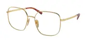 Prada PR A59V 5AK1O1 Men's Glasses Gold Size 53 - Private Health Rebate - Blue Light Block Available