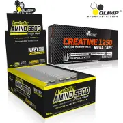 Anabolic Amino Acids 5500 + Creatine Monohydrate 60/180Caps BCAA Muscle Growth