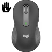 Logitech Signature M650 Large Left Handed Wireless Mouse Ergonomic Grey