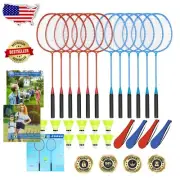 Lightweight Badminton Rackets & Shuttlecock Bundle - Perfect for Kids & Families