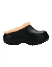 [Melissa Shoes] Clog Fluffy Platform in Black