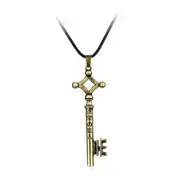 Attack on Titan Anime Key Necklace Eren Yeager Pendant UK Stock
